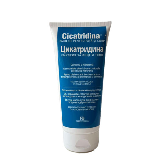 Cicatridina emulsie - pentru piele uscată, deshidratată și eczeme