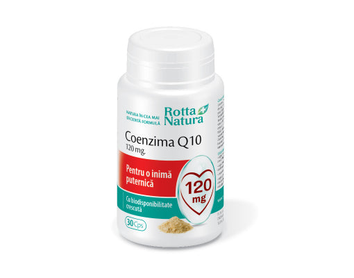 Coenzima Q10 120 mg.