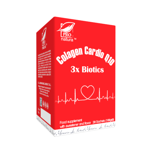 Collagen Cardio Q10 3xBiotics 20pl e100g