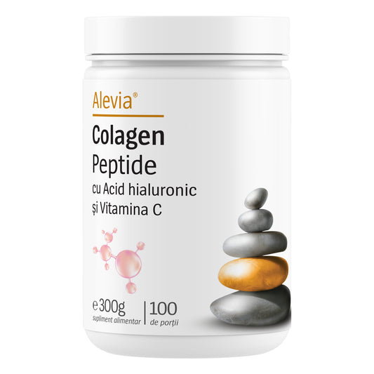 Colagen Peptide cu Acid hialuronic și Vitamina C 300g