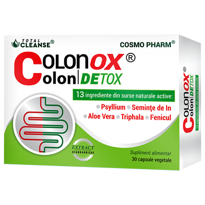 COLONOX Colon DETOX® Curatarea Colonului, Detoxifiere