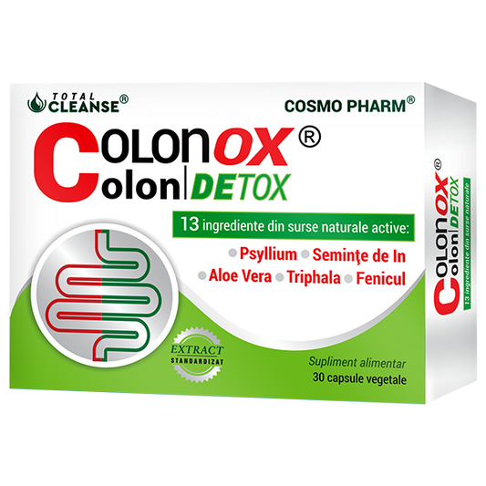 COLONOX Colon DETOX® Curatarea Colonului, Detoxifiere