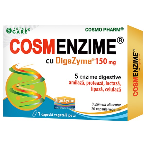 CosmEnzime TOTAL CARE®, Usureaza Digestia si Tranzitul Intestinal