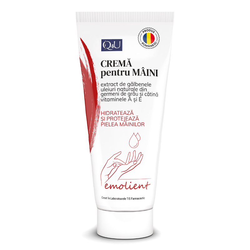 Q4U Cremă emolientă pentru mâini