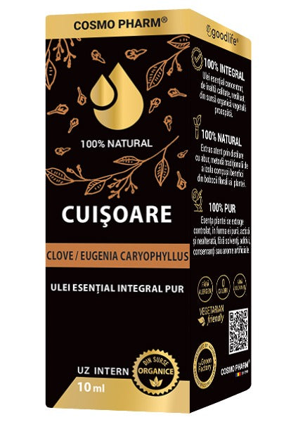 Ulei Esential De Cuisoare – 10ml CLOVE/EUGENIA CARIOPHYLLUS