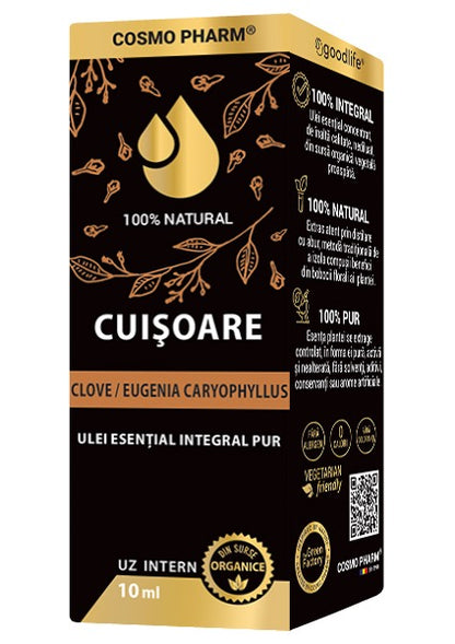 Ulei Esential De Cuisoare – 10ml CLOVE/EUGENIA CARIOPHYLLUS