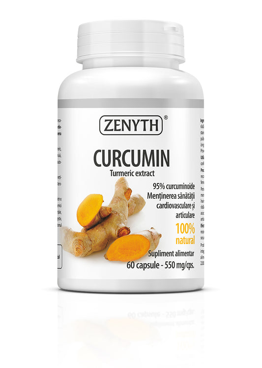 Curcumin 550 mg, 60 capsule