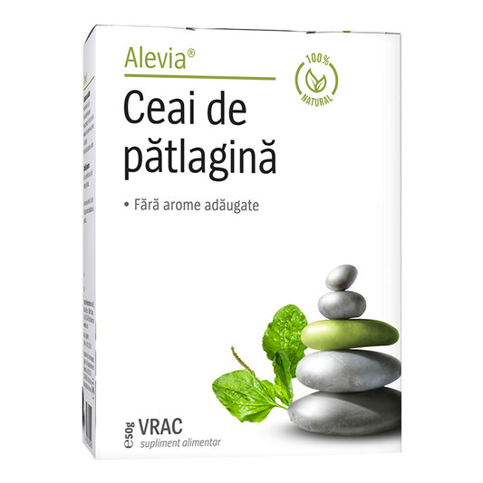 Ceai de Pătlagină Vrac 50 g