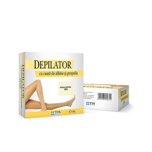 Depilator cu ceară de albine și propolis