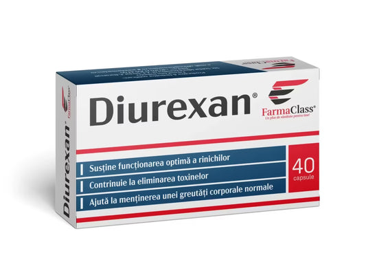 Diurexan, 40 capsule, Farmaclass