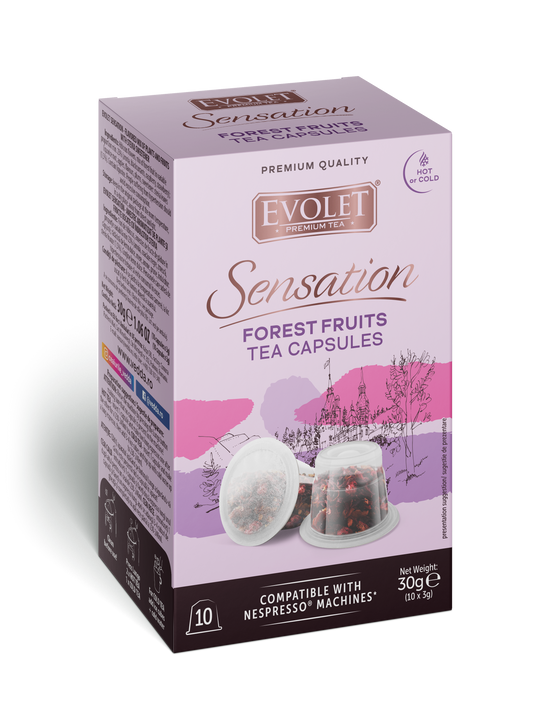 Ceai Fructe Padure Capsule Evolet Sensation