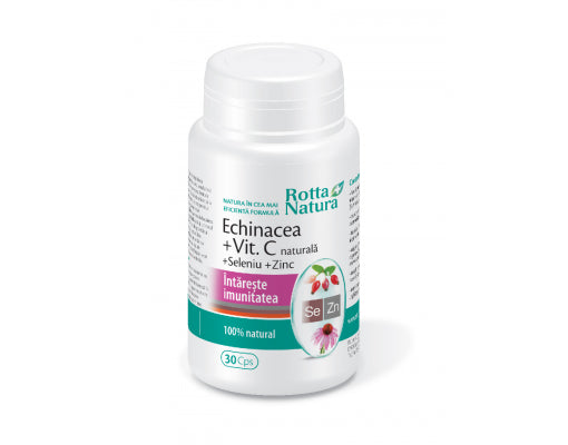 Echinacea+ Vit. C naturala +Se+Zn