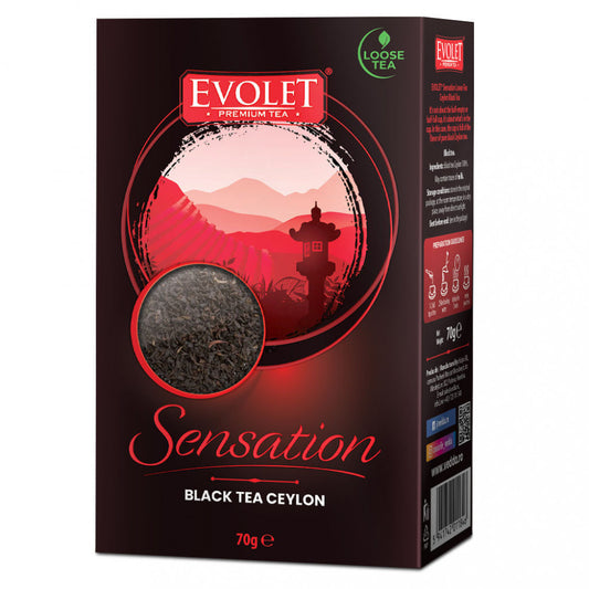 Ceai Evolet Premium Loose Tea, Black Tea Ceylon