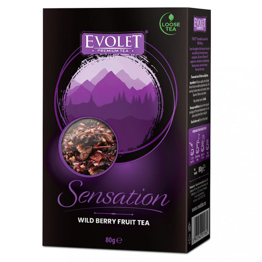 Ceai Evolet Premium Loose Tea, Wild Berry Fruit Tea