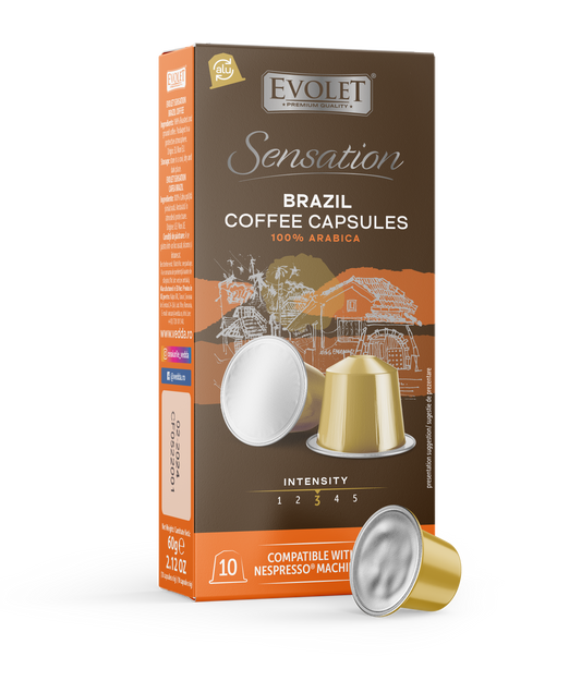 Cafea Brazilia Capsule Evolet Sensation