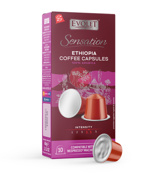 Cafea Ethiopia Capsule Evolet Sensation