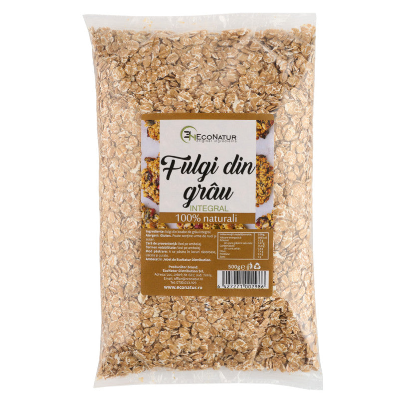 Fulgi din grâu integral 500g EcoNatur