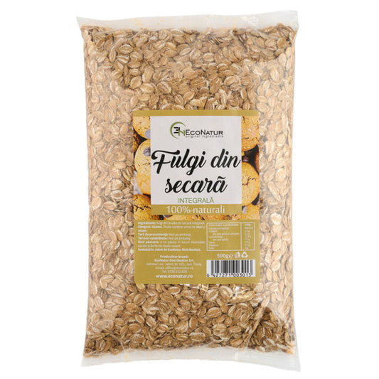 Fulgi din secară integrală 500g EcoNatur