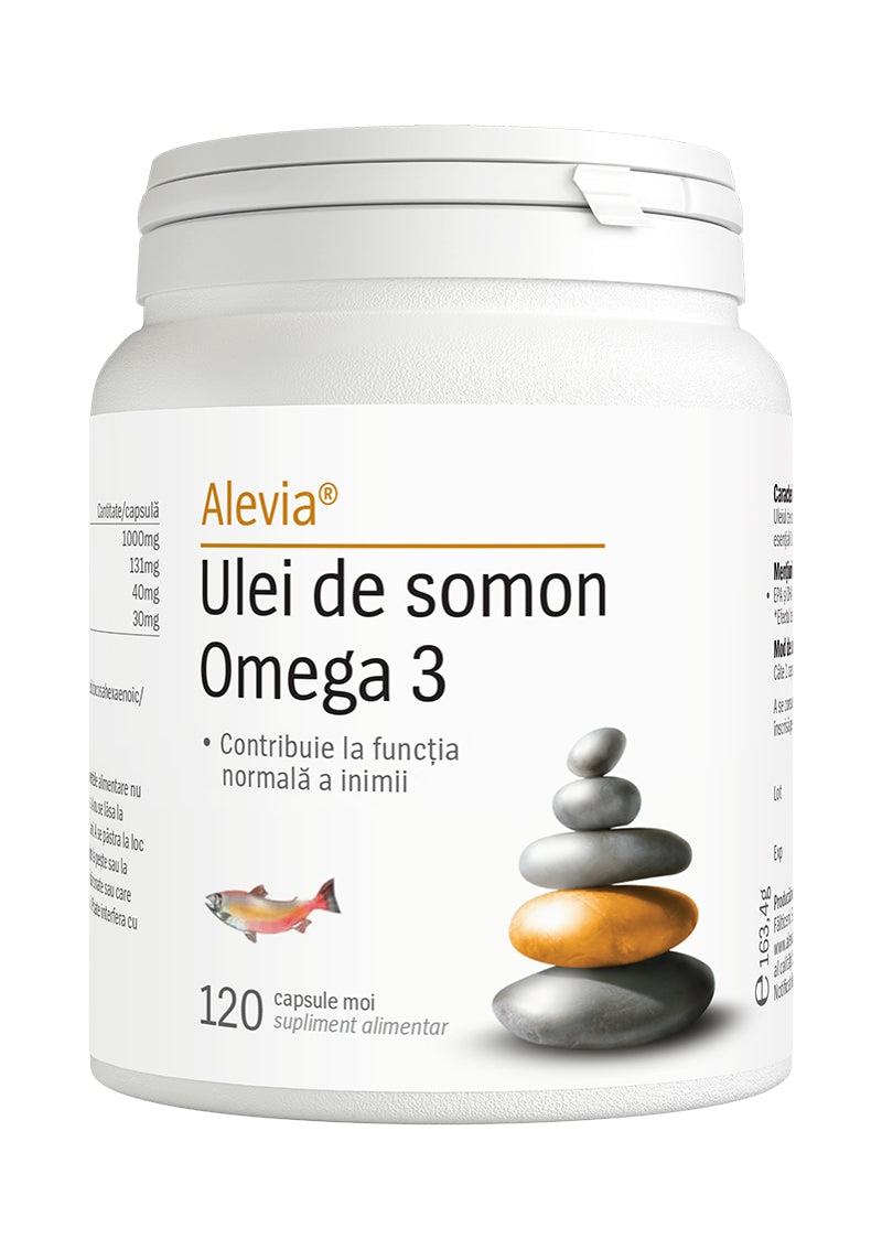 Ulei de Somon Omega 3 – 120 capsule moi