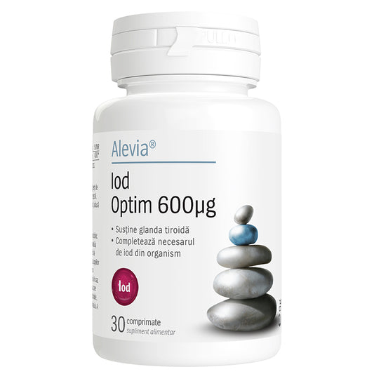 Iod Optim 600µg 30 comprimate