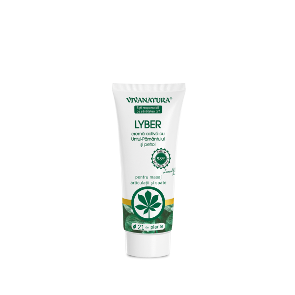 Lyber – crema activa cu Untul Pamantului si Petrol - 75 ml – Leonard Radutz Formula – VivaNatura