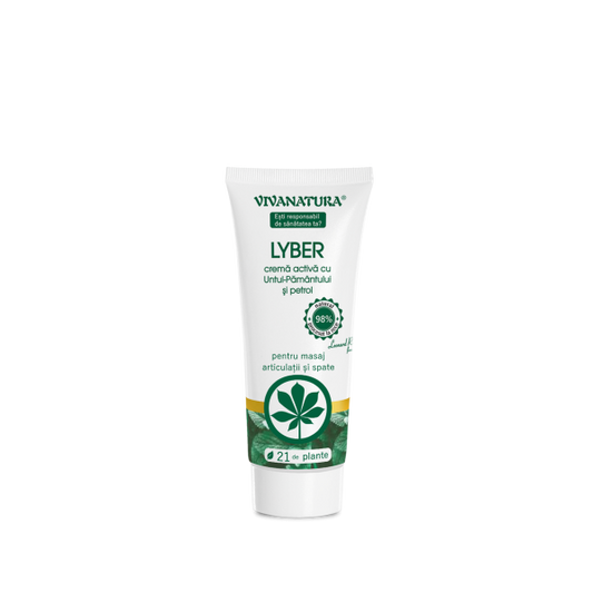 Lyber – crema activa cu Untul Pamantului si Petrol - 75 ml – Leonard Radutz Formula – VivaNatura