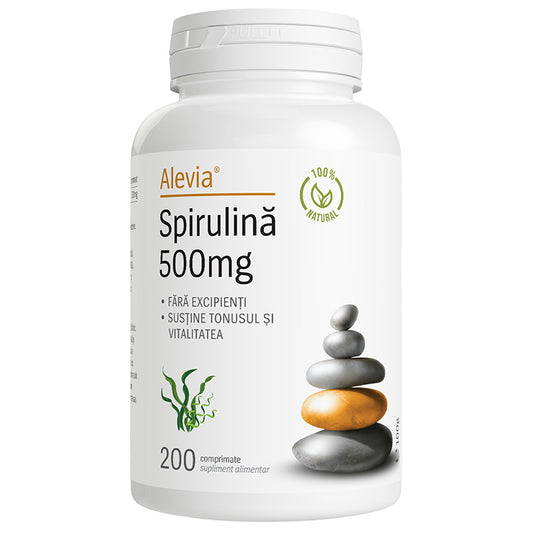 Spirulina 500mg 200 comprimate