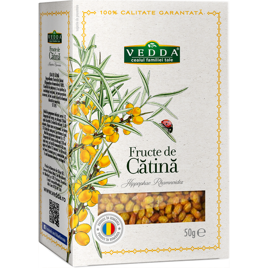 Ceai medicinal din fructe intregi, Catina