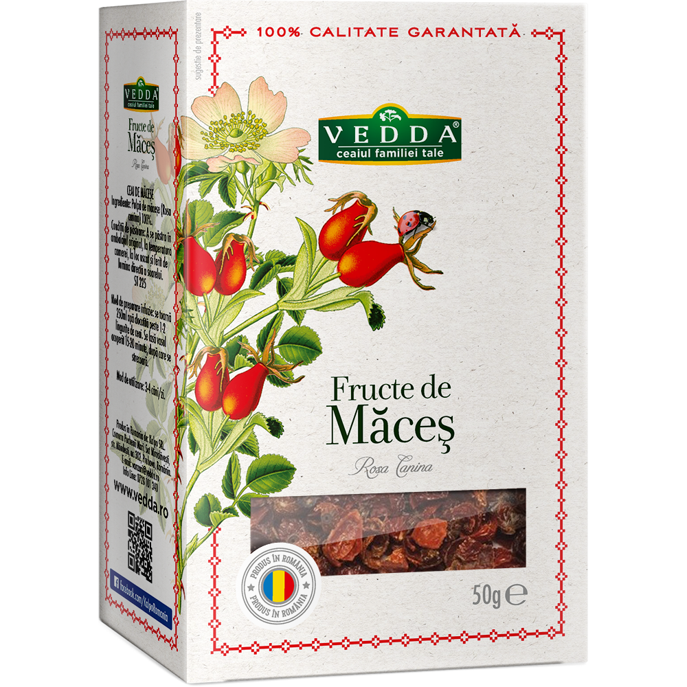Ceai medicinal din fructe intregi, Maces