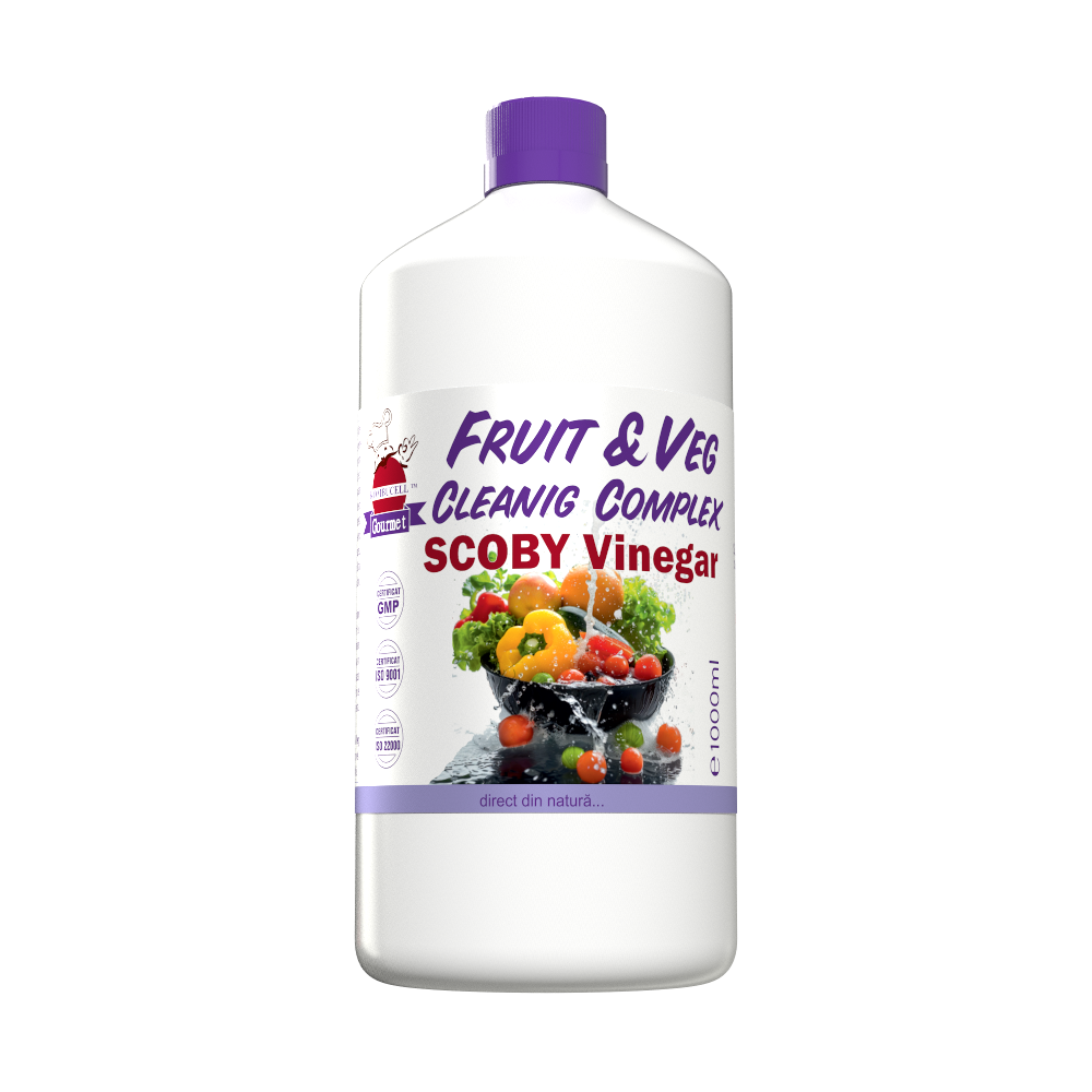 FRUIT&VEG CLEANING COMPLEX ~ SCOBY Vinegar 1l