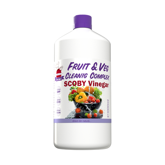 FRUIT&VEG CLEANING COMPLEX ~ SCOBY Vinegar 1l