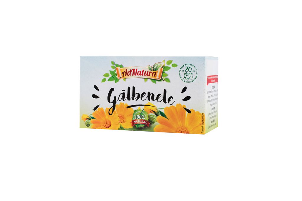 Ceai de Gălbenele - Flori Plicuri
