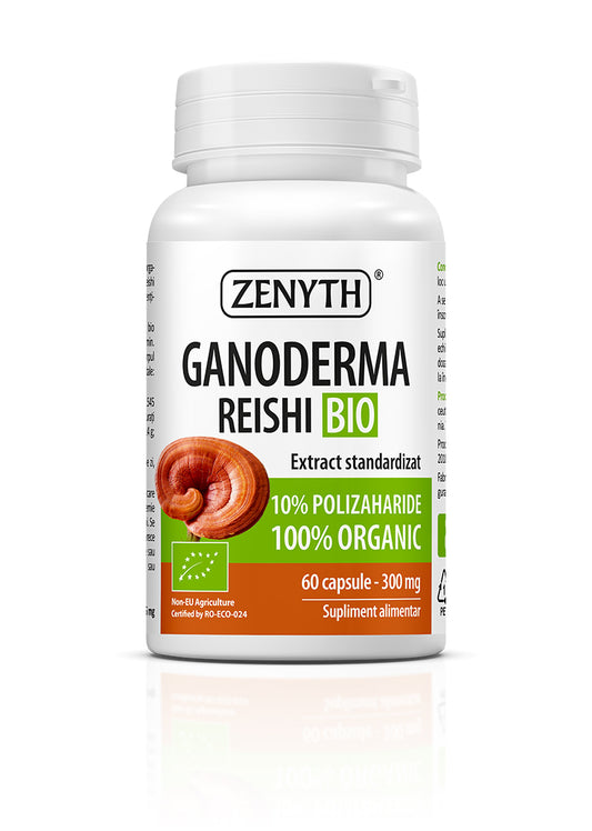 Ganoderma Reishi BIO 300 mg, 60 capsule