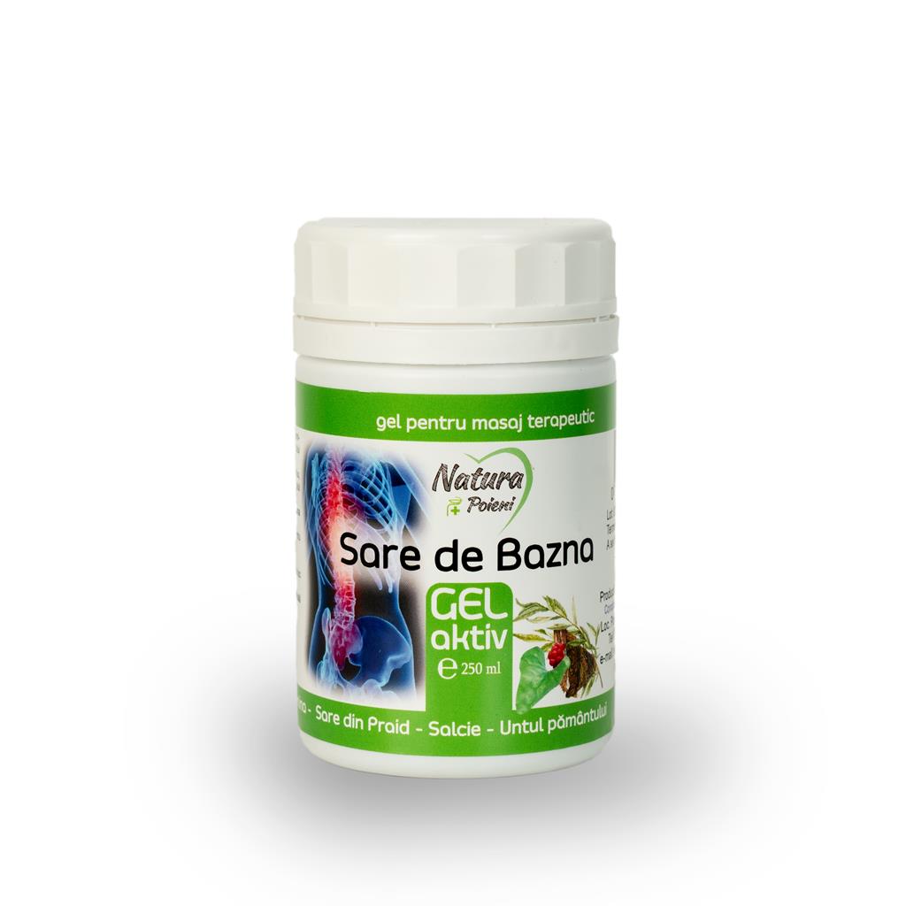Gel aktiv Sare de Bazna + Glucozamina – Sare din Praid – Salcie – Untul Pamantului