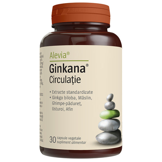 Ginkana Circulație 30 capsule