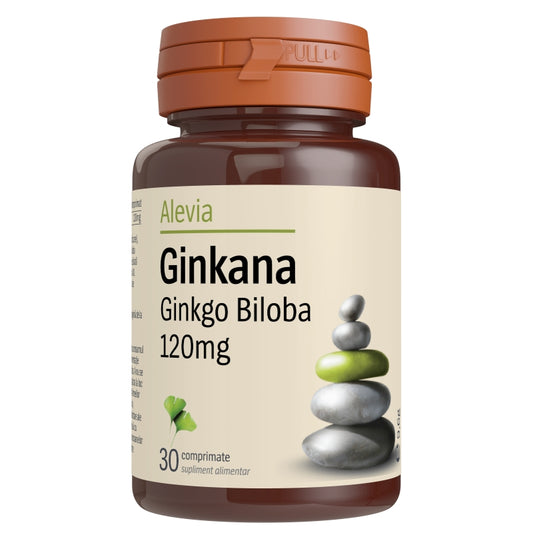 Ginkana Ginkgo Biloba 120mg 30 comprimate
