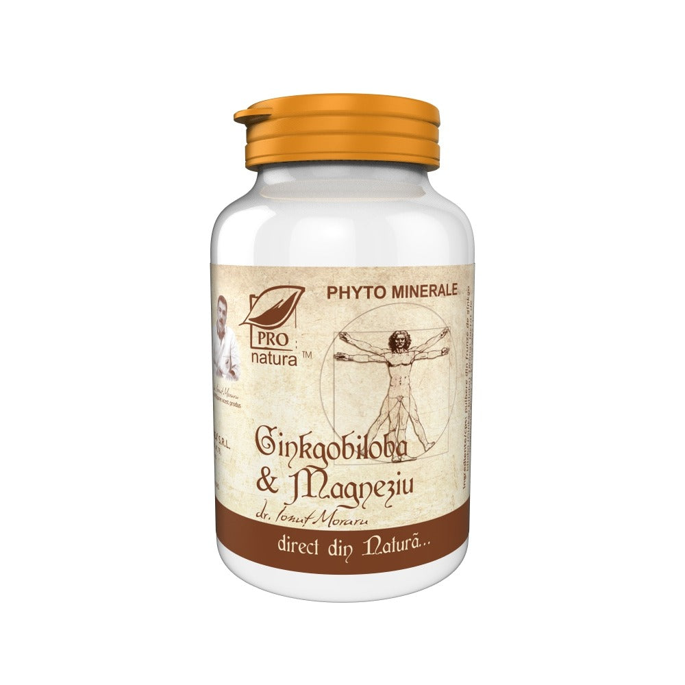 Ginkgo Biloba & Magneziu 60cps