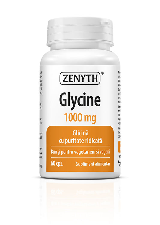 Glicina 1000 mg, 60 capsule