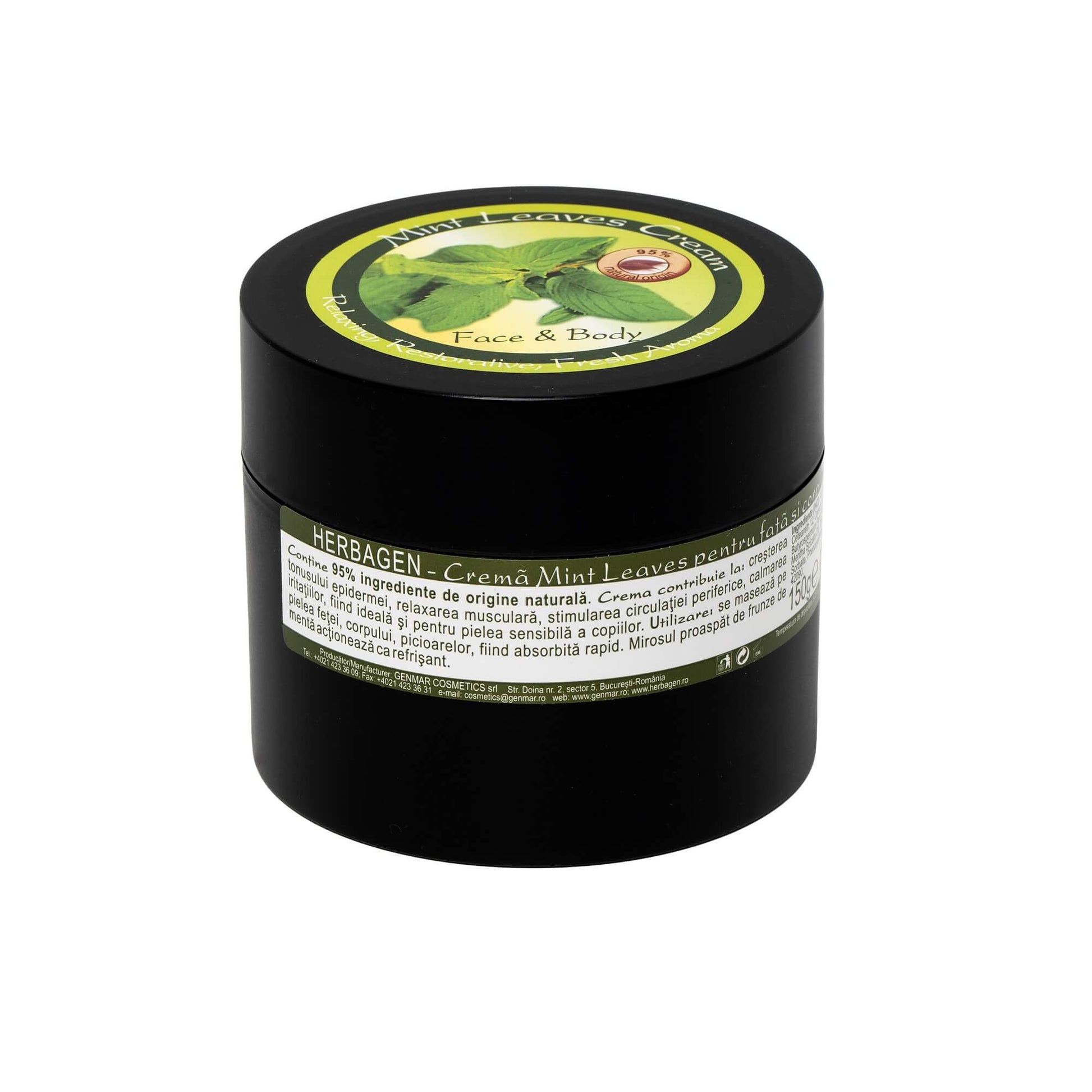Cremă de față și corp Mint Leaves