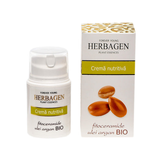 Cremă nutritivă cu fitoceramide și ulei de argan BIO