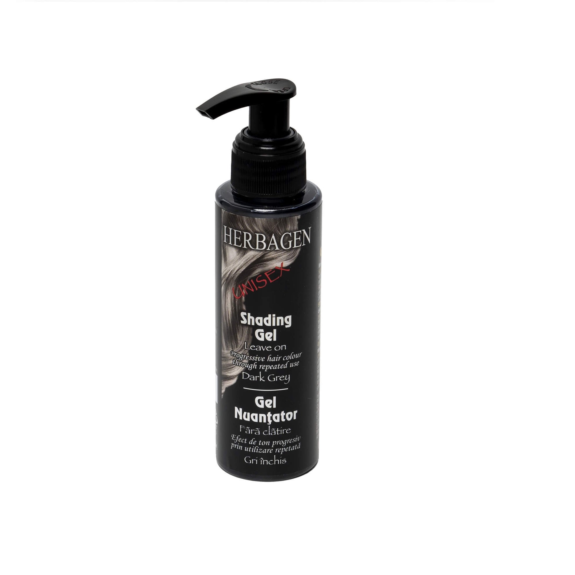 Gel de nuanțare progresivă fire albe – gri închis – UNISEX