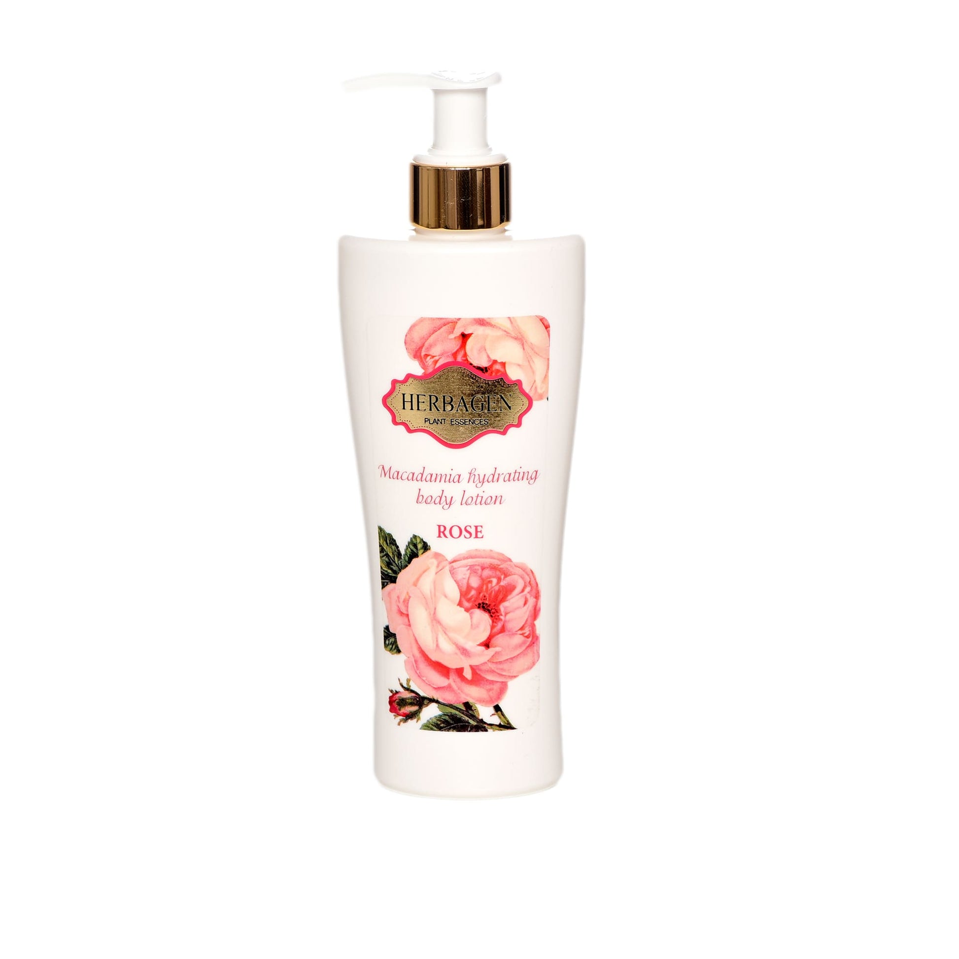 Lapte de corp hidratant Rose cu ulei de macadamia