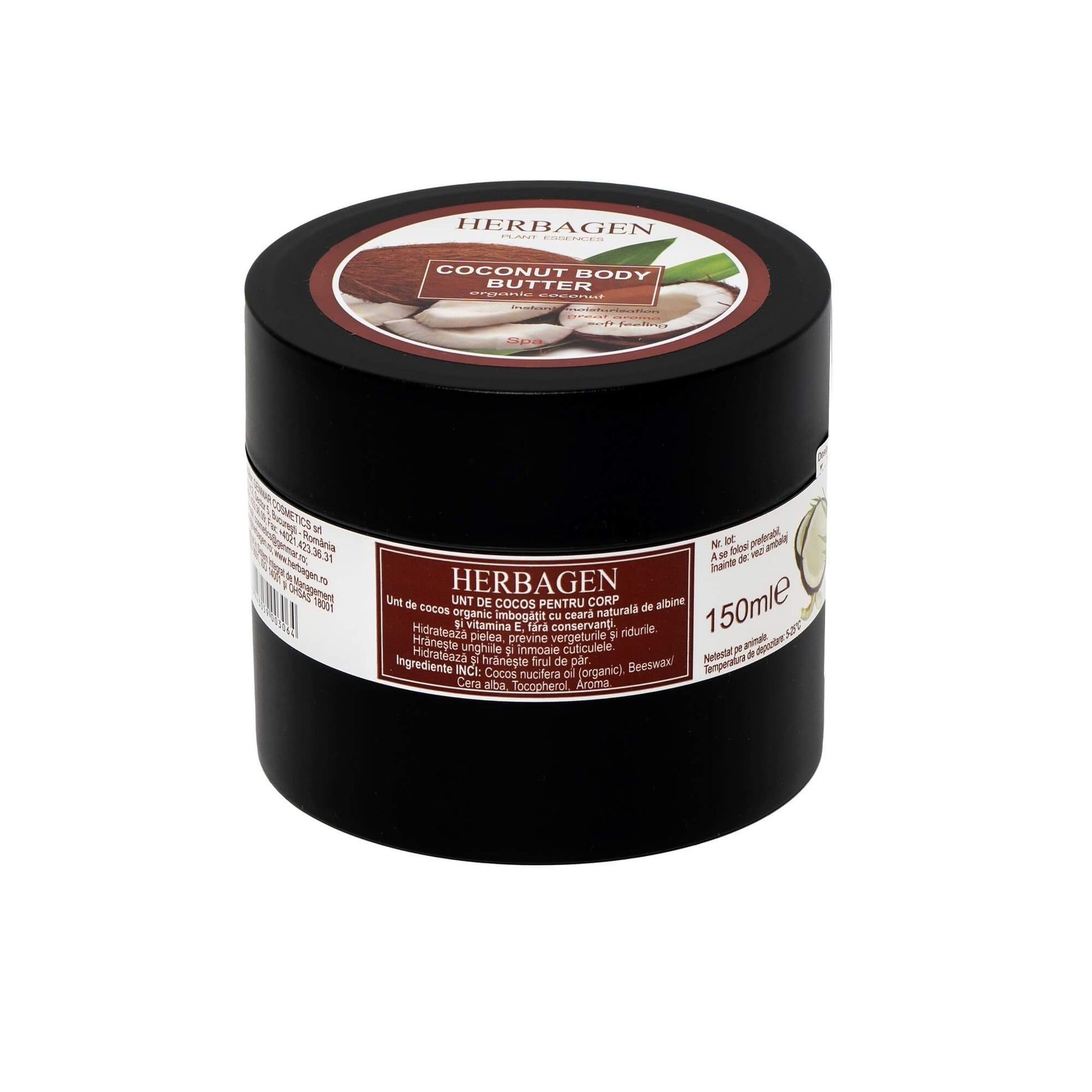Unt de cocos organic pentru corp