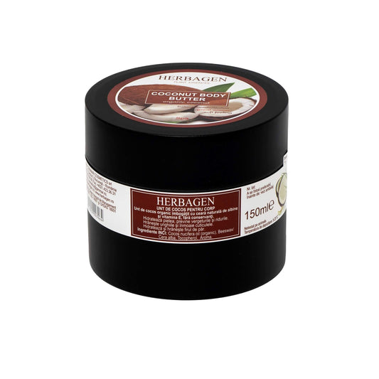 Unt de cocos organic pentru corp