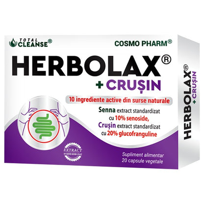 HERBOLAX® + CRUSIN Laxativ Natural Pentru Constipatie Cronica