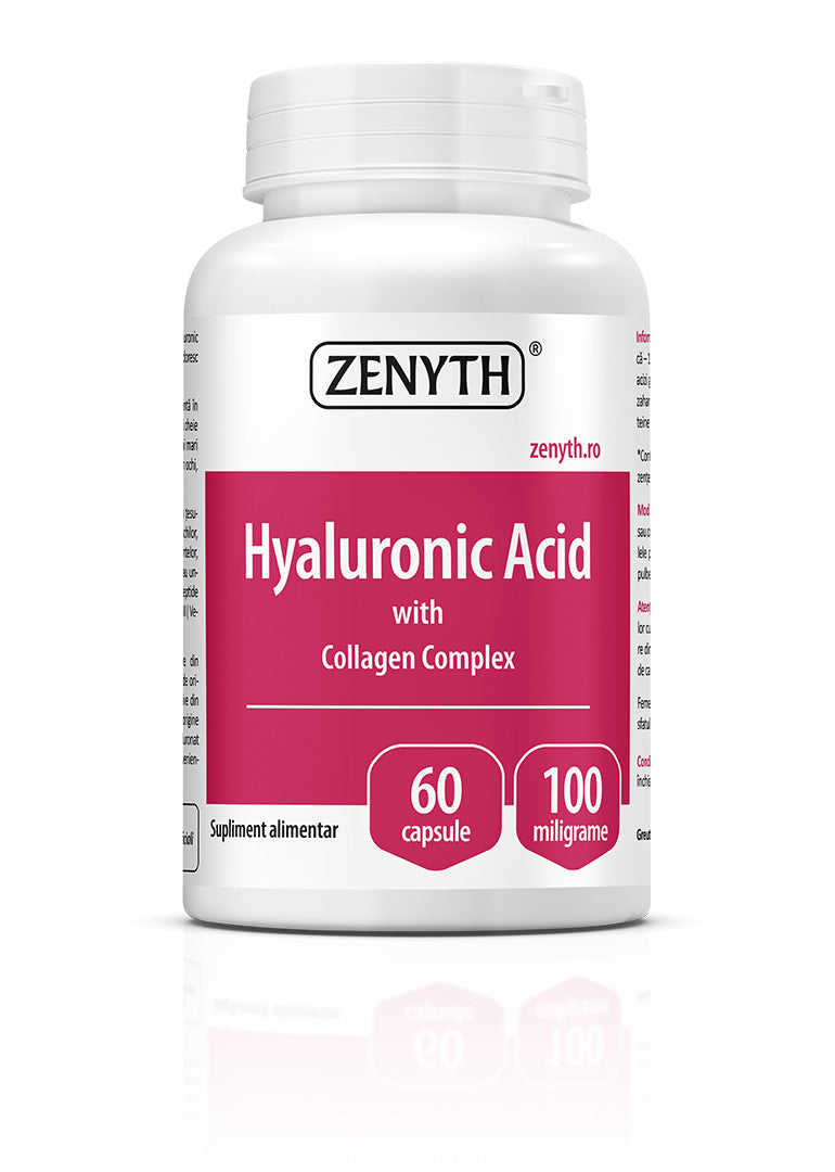 Acid hialuronic si Colagen complex, 60 capsule