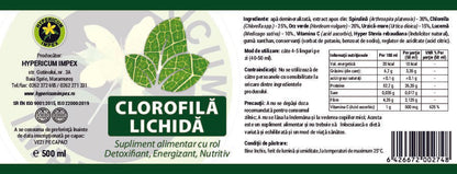 Clorofilă lichidă 500 ml