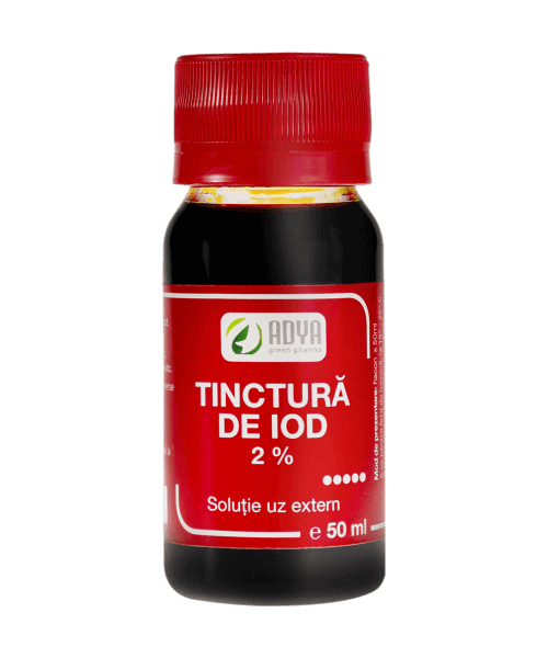 Tinctură de iod 2% 50ml