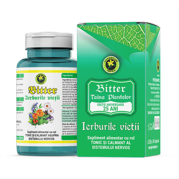 Capsule Bitter Ierburile Vietii