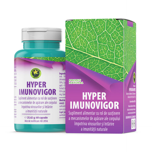Capsule Hyper ImunoVigor – Rol de susținere a mecanismelor de apărare ale corpului împotriva virusurilor
